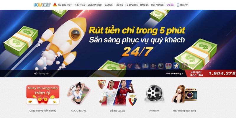 Kubet777 là nhà cái uy tín hàng đầu thị trường